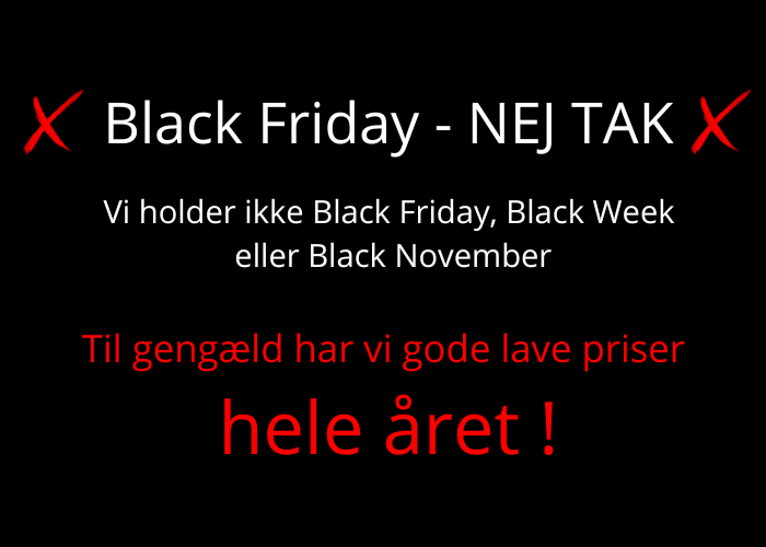Black friday - nej tak